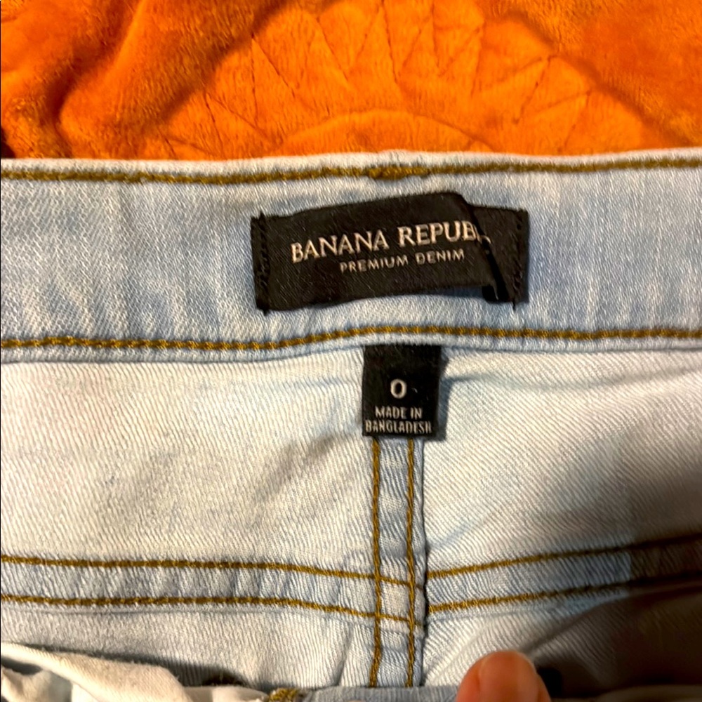 Banana Republic Sky Blue Premium Denim